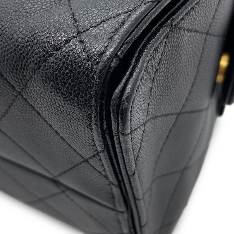 シャネル チェーンショルダーバッグ ココマーク CHANEL 25 スモール キャビアスキン AS5293 CHANEL 黒