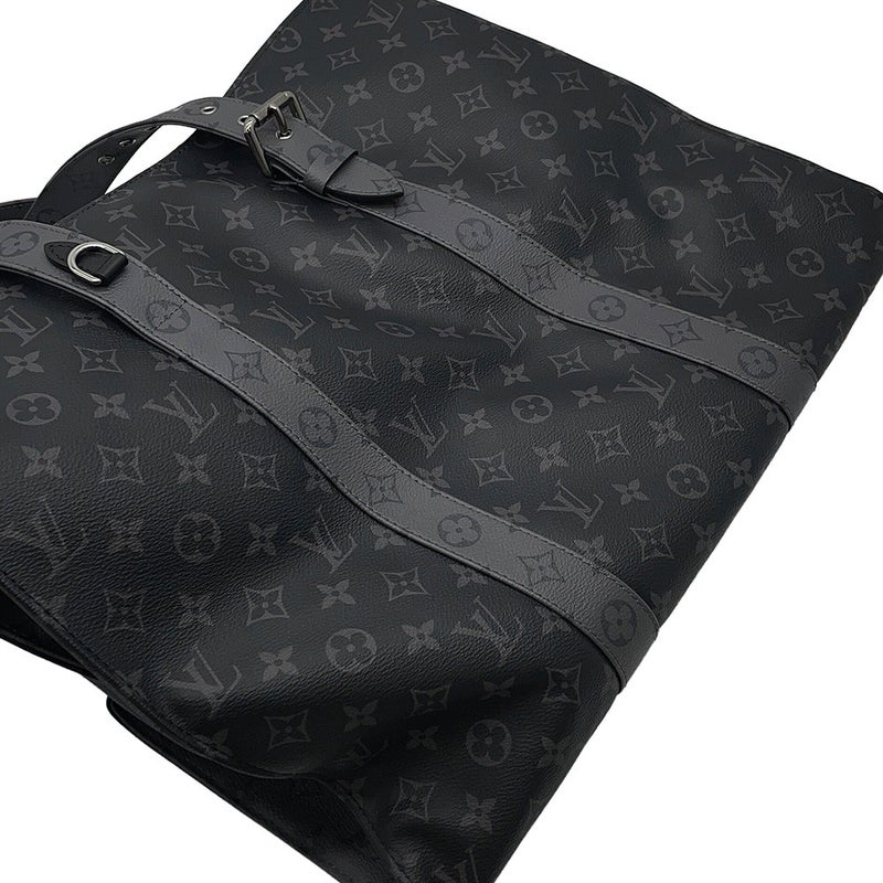 ルイヴィトン トートバッグ モノグラム・エクリプス リバース カバ・ジップ GM M45379 LOUIS VUITTON 黒 ブラック