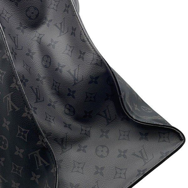 ルイヴィトン トートバッグ モノグラム・エクリプス リバース カバ・ジップ GM M45379 LOUIS VUITTON 黒 ブラック