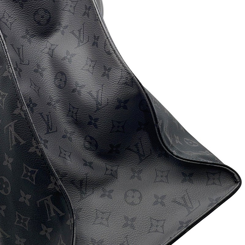 ルイヴィトン トートバッグ モノグラム・エクリプス リバース カバ・ジップ GM M45379 LOUIS VUITTON 黒 ブラック