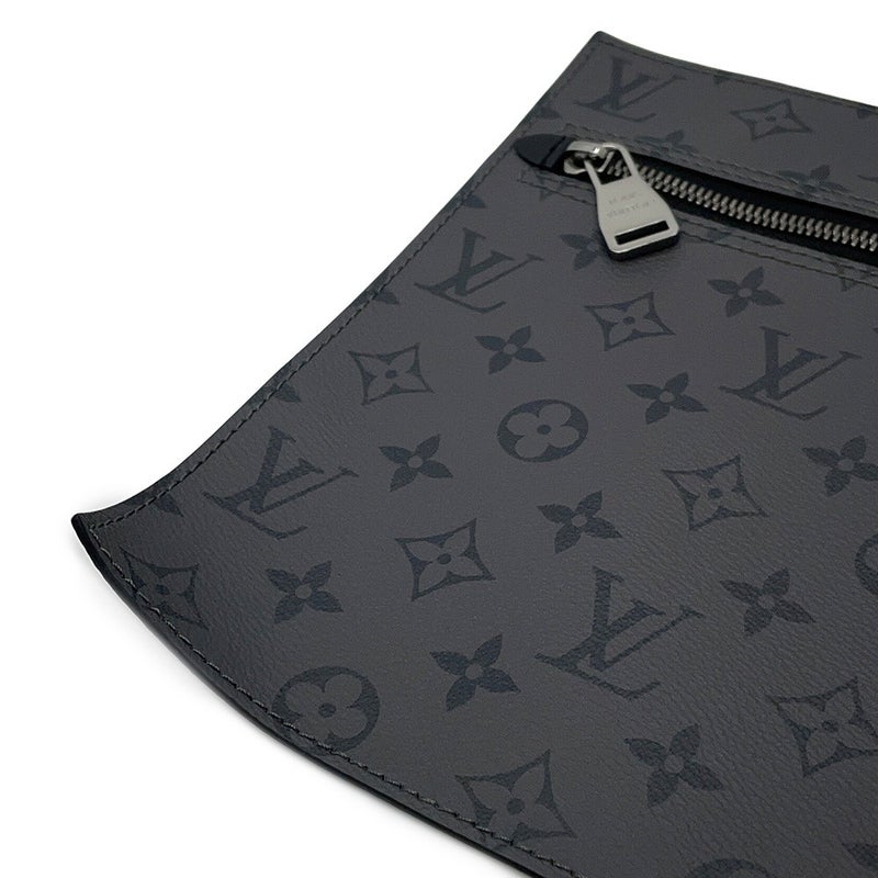 ルイヴィトン トートバッグ モノグラム・エクリプス リバース カバ・ジップ GM M45379 LOUIS VUITTON 黒 ブラック