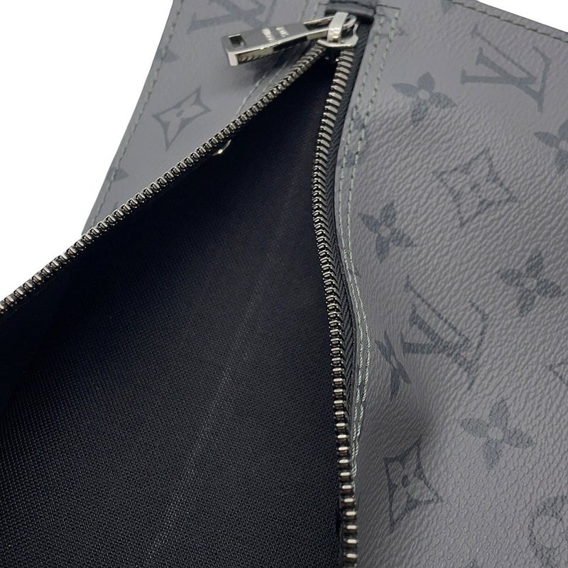 ルイヴィトン トートバッグ モノグラム・エクリプス リバース カバ・ジップ GM M45379 LOUIS VUITTON 黒 ブラック