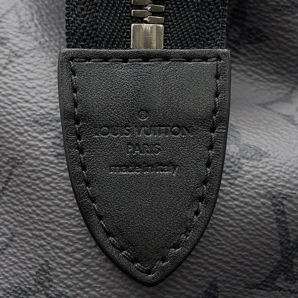 ルイヴィトン トートバッグ モノグラム・エクリプス リバース カバ・ジップ GM M45379 LOUIS VUITTON 黒 ブラック