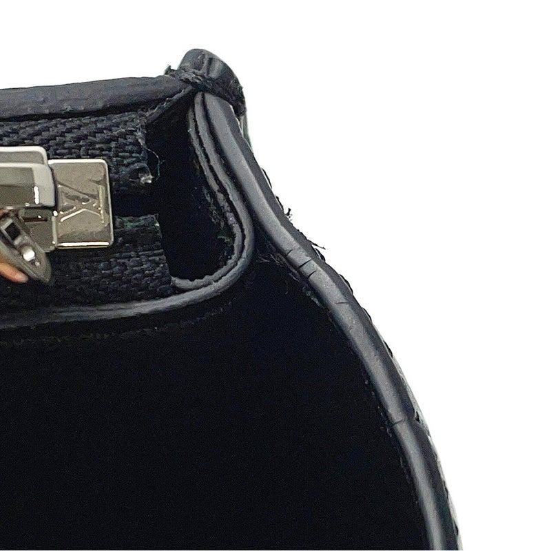 ルイヴィトン ハンドバッグ クロコダイル シティ・スティーマー MM LOUIS VUITTON 2way ショルダーバッグ 黒 ブラック