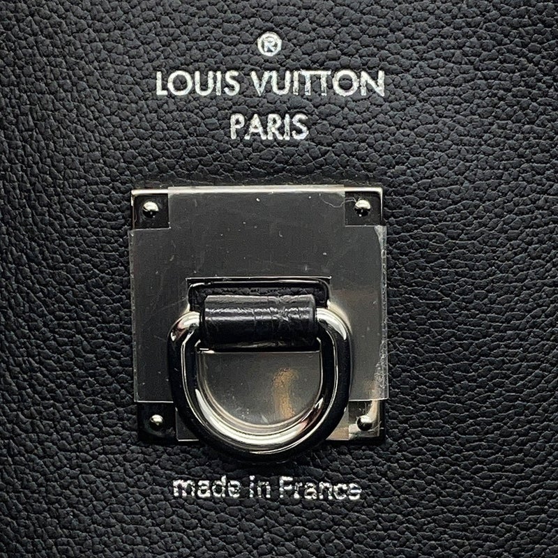 ルイヴィトン ハンドバッグ クロコダイル シティ・スティーマー MM LOUIS VUITTON 2way ショルダーバッグ 黒 ブラック