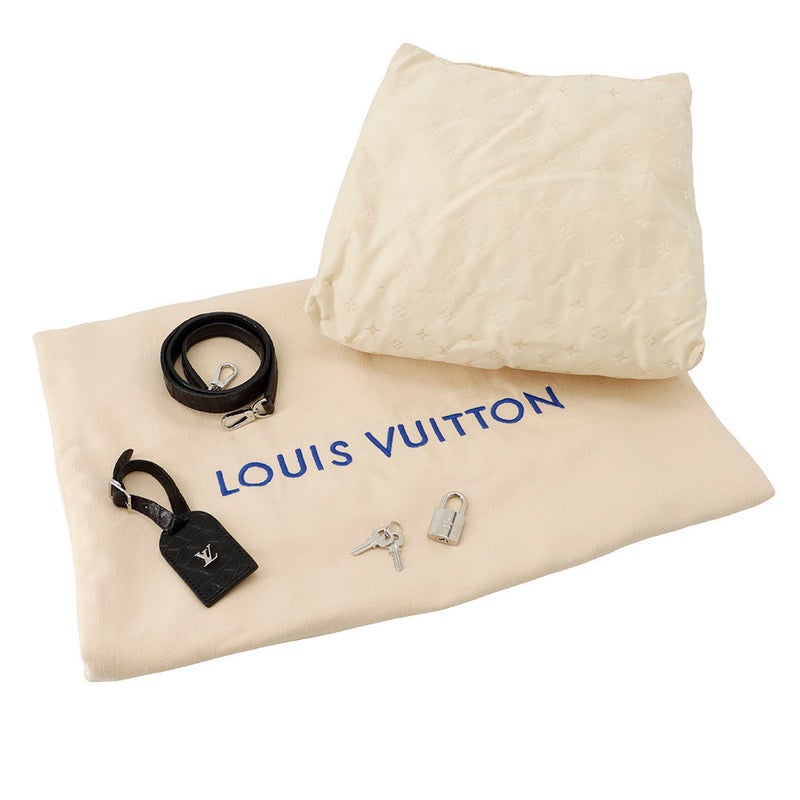 ルイヴィトン ハンドバッグ クロコダイル シティ・スティーマー MM LOUIS VUITTON 2way ショルダーバッグ 黒 ブラック