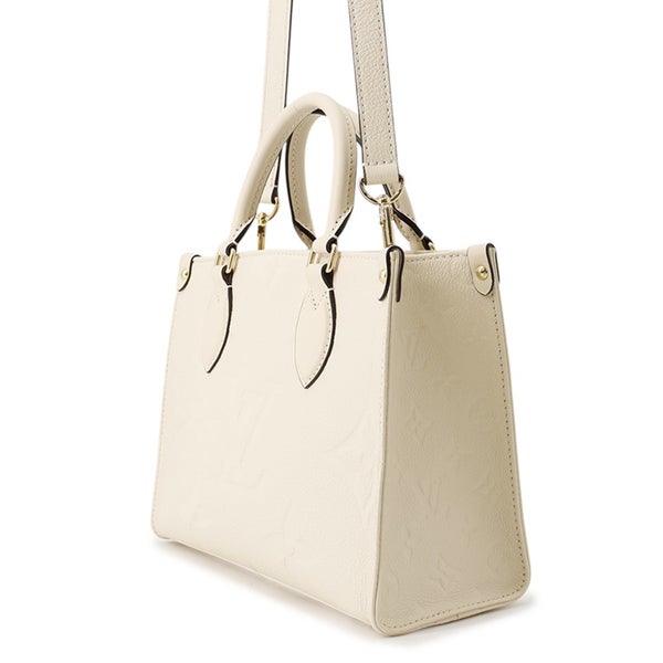 ルイヴィトン ハンドバッグ モノグラム・アンプラント オンザゴー PM M46569 LOUIS VUITTON 2way ショルダーバッグ