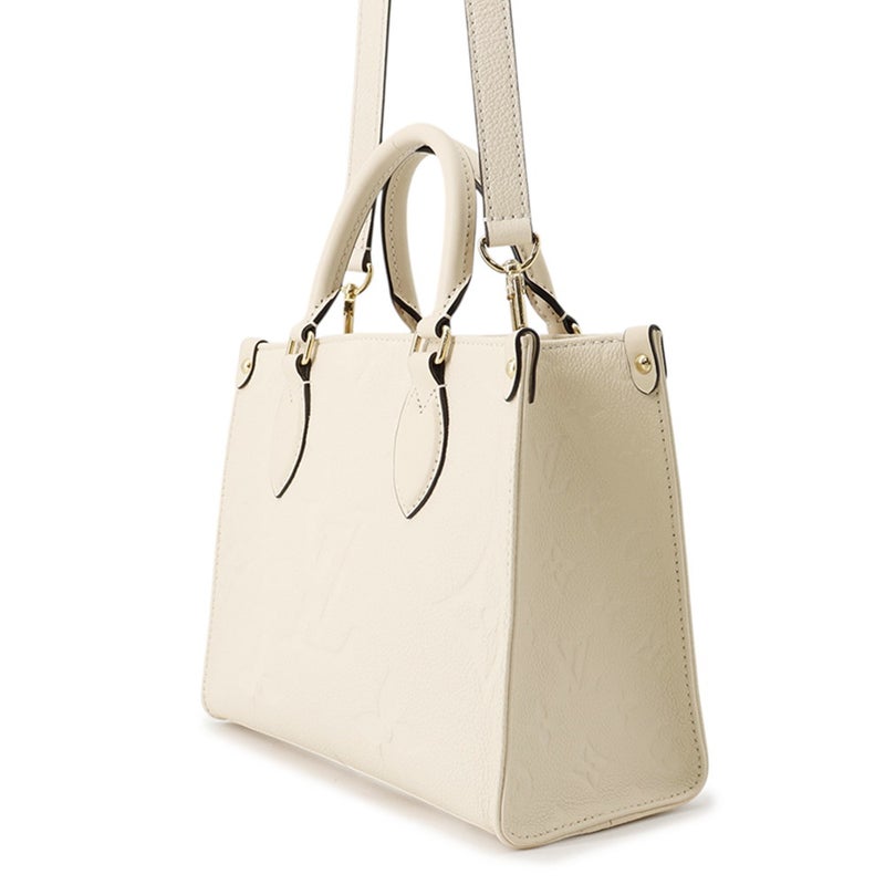 ルイヴィトン ハンドバッグ モノグラム・アンプラント オンザゴー PM M46569 LOUIS VUITTON 2way ショルダーバッグ