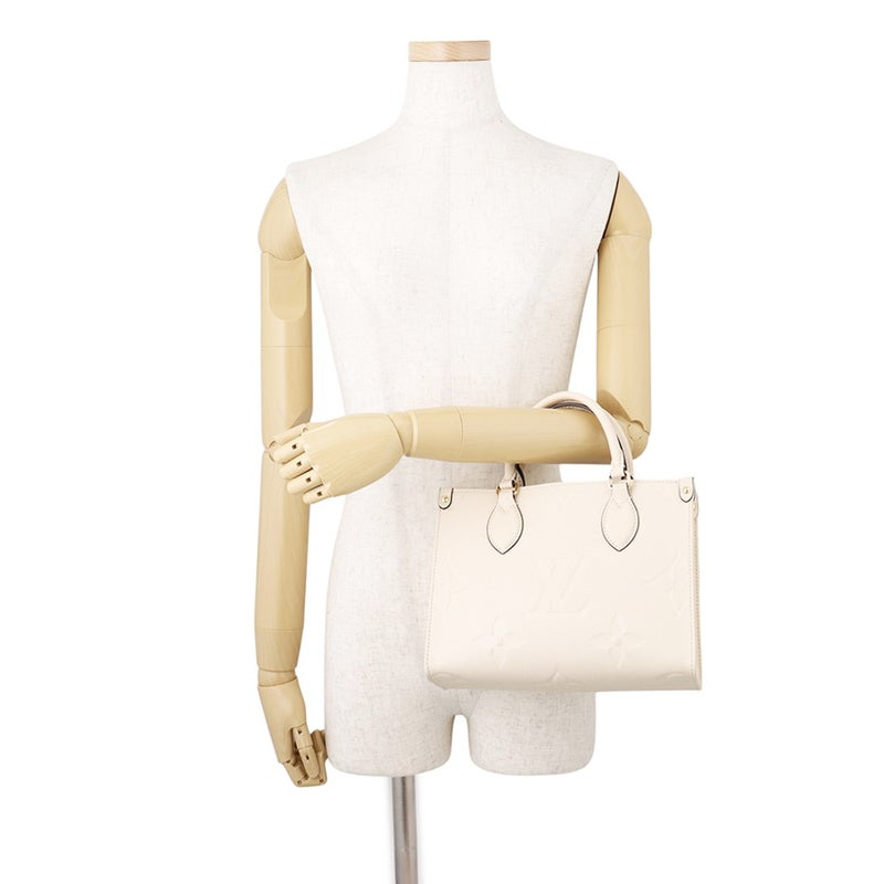 ルイヴィトン ハンドバッグ モノグラム・アンプラント オンザゴー PM M46569 LOUIS VUITTON 2way ショルダーバッグ