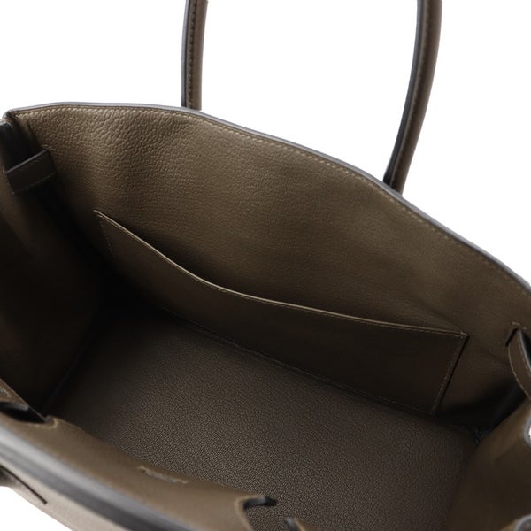エルメス バーキン30 ヴェールロデン/シルバー金具 トゴ G刻印 HERMES Birkin ハンドバッグ