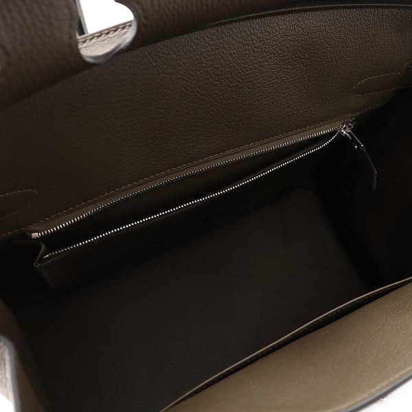 エルメス バーキン30 ヴェールロデン/シルバー金具 トゴ G刻印 HERMES Birkin ハンドバッグ