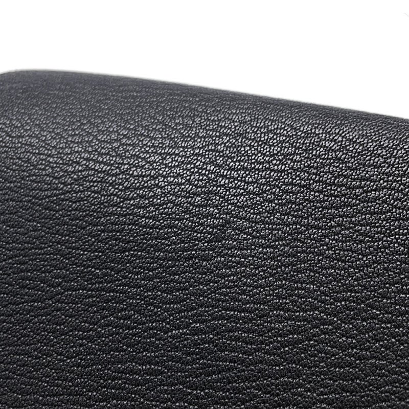 エルメス ショルダーバッグ ゲタ ブラック/ゴールド金具 シェブルミゾル B刻印 HERMES バッグ 黒