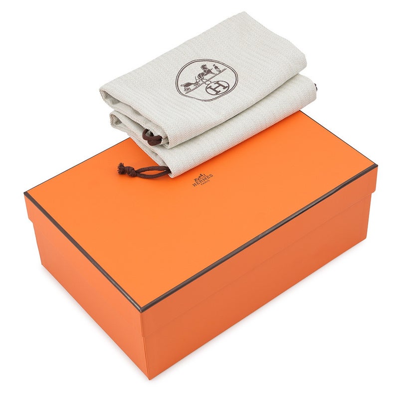 エルメス サンダル リパリ 70 レザー ベロア レディースサイズ36 HERMES 靴