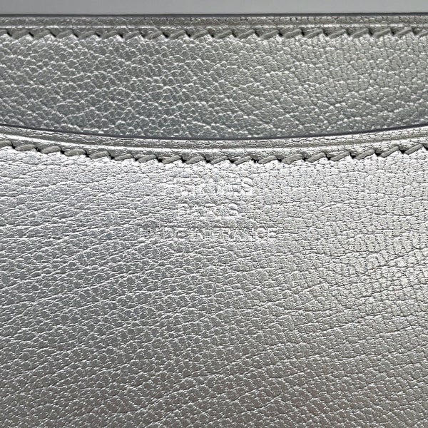 エルメス ショルダーバッグ ミニ コンスタンス3 ミロワール アルジャン/シルバー金具 シェブルシャムキラ G刻印