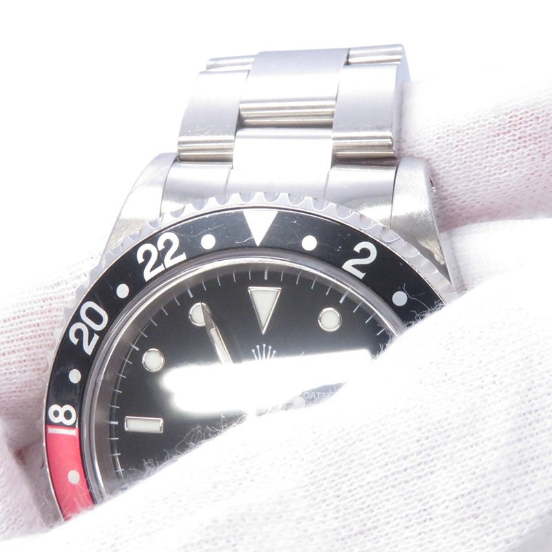 ロレックス GMTマスター2 デイト A番 16710 ROLEX 腕時計 ウォッチ 黒文字盤