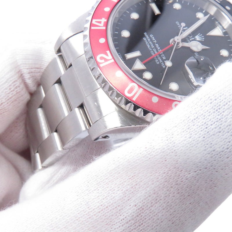 ロレックス GMTマスター2 デイト A番 16710 ROLEX 腕時計 ウォッチ 黒文字盤