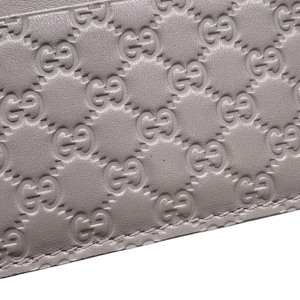 グッチ カードケース マイクログッチシマ レザー 476010 GUCCI アウトレット品