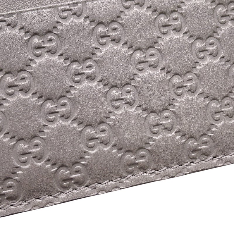 グッチ カードケース マイクログッチシマ レザー 476010 GUCCI アウトレット品
