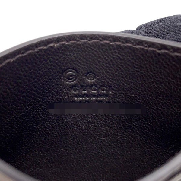 グッチ カードケース マイクログッチシマ レザー 476010 GUCCI アウトレット品