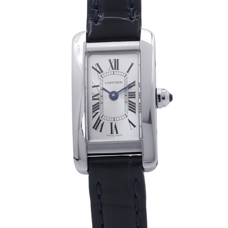 カルティエ タンクアメリカン ミニ 日本限定 WSTA0032 Cartier 腕時計 シルバー文字盤