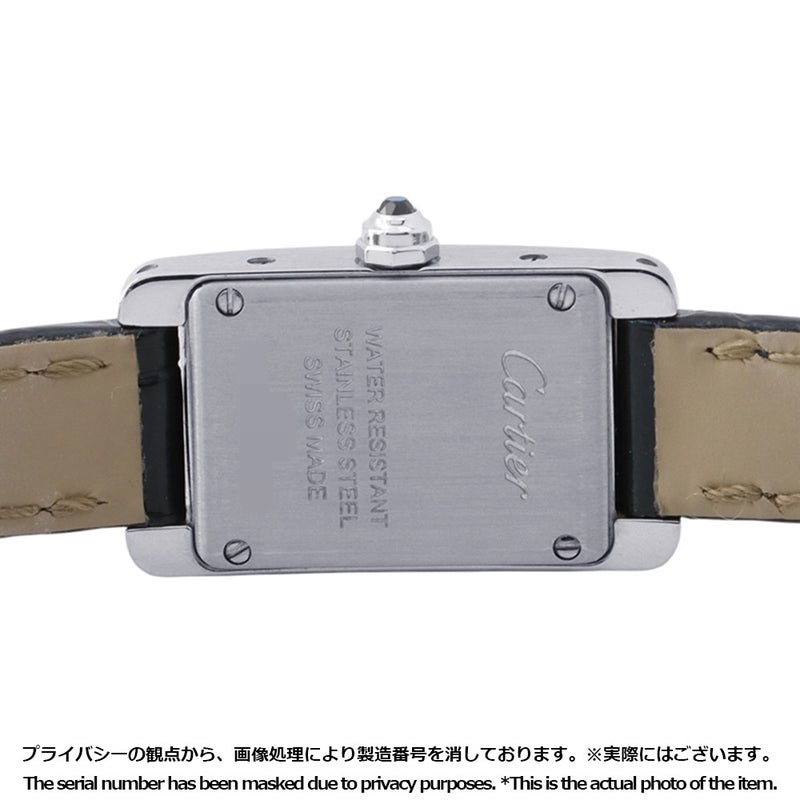 カルティエ タンクアメリカン ミニ 日本限定 WSTA0032 Cartier 腕時計 シルバー文字盤
