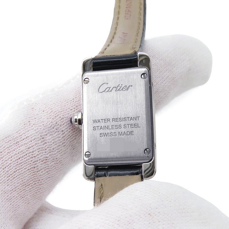 カルティエ タンクアメリカン ミニ 日本限定 WSTA0032 Cartier 腕時計 シルバー文字盤