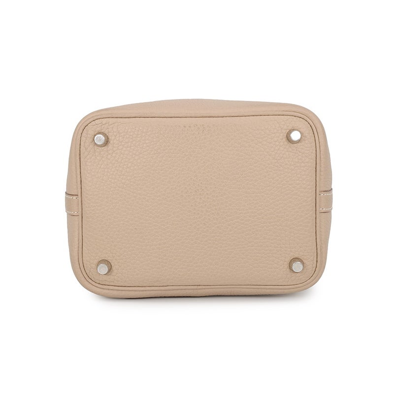 エルメス ハンドバッグ ピコタンロックPM アルジル/シルバー金具 トリヨンクレマンス □P刻印 HERMES