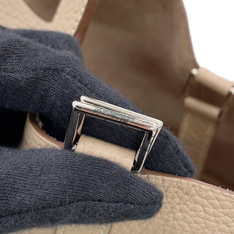 エルメス ハンドバッグ ピコタンロックPM アルジル/シルバー金具 トリヨンクレマンス □P刻印 HERMES