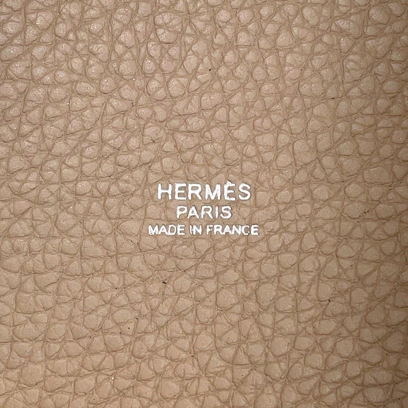 エルメス ハンドバッグ ピコタンロックPM アルジル/シルバー金具 トリヨンクレマンス □P刻印 HERMES