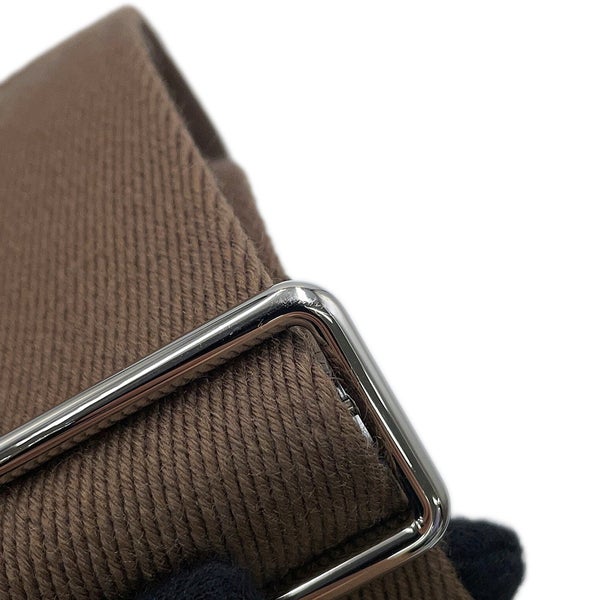 エルメス ショルダーバッグ ヴィドポッシュ エトゥープ/シルバー金具 トゴ B刻印 HERMES