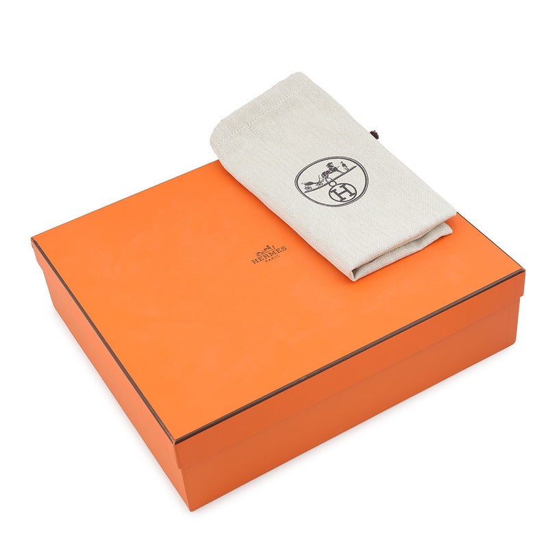 エルメス ショルダーバッグ ヴィドポッシュ エトゥープ/シルバー金具 トゴ B刻印 HERMES