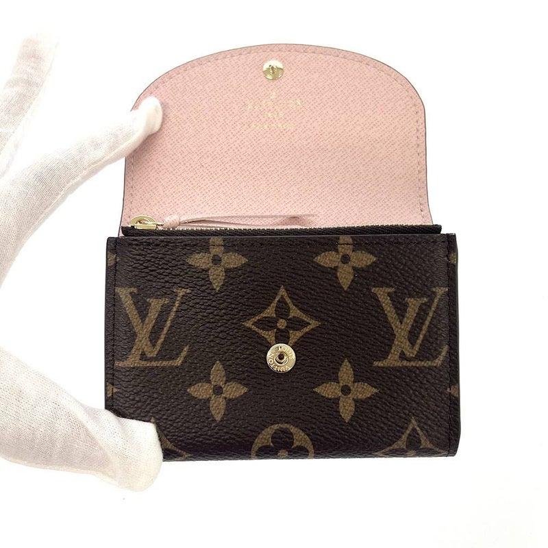 ルイヴィトン コインケース モノグラム ポルトモネ・ロザリ M62361 LOUIS VUITTON ローズバレリーヌ 小銭入れ