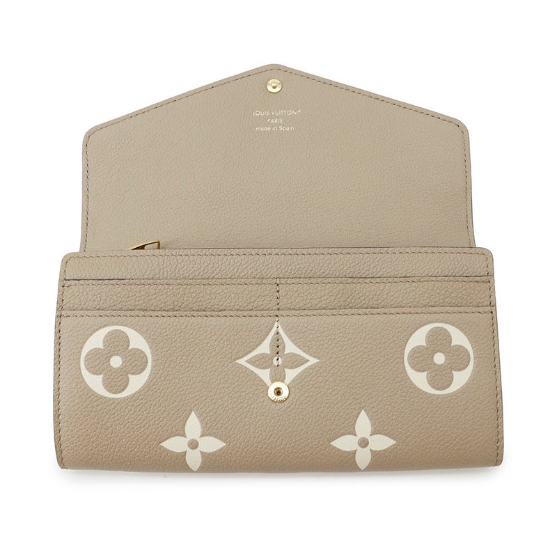 ルイ・ヴィトン 長財布 モノグラム・アンプラント ポルトフォイユ・サラ NM M81049 財布 トゥルトレール