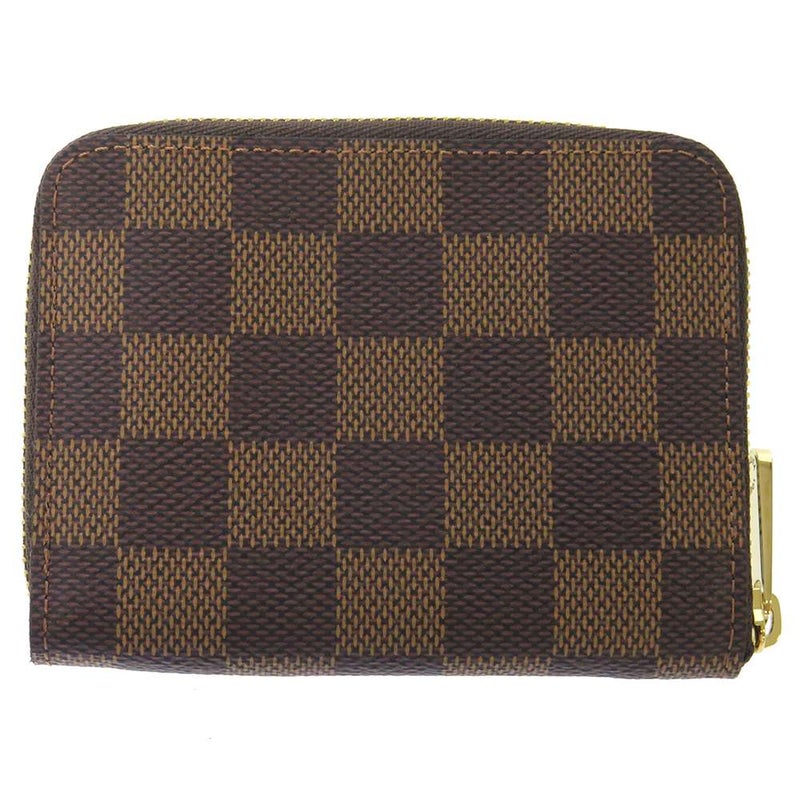 ルイヴィトン コインケース ダミエ・エベヌ ジッピー コインパース N63070 LOUIS VUITTON ブラウン