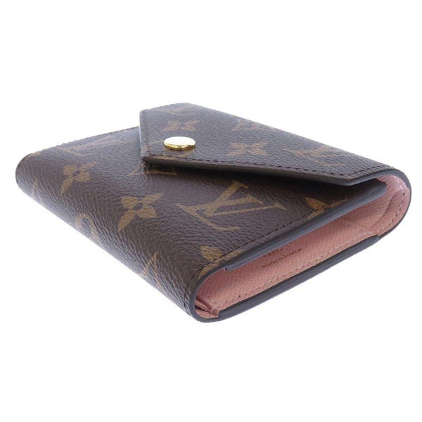 ルイヴィトン 三つ折り財布 モノグラム ポルトフォイユ・ヴィクトリーヌ M62360 LOUIS VUITTON ローズ・バレリーヌ