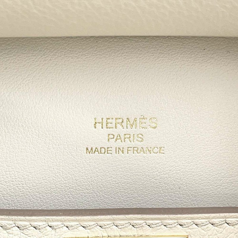 エルメス ジプシエール ミニ ベトン/ゴールド金具 エバーカラー B刻印 HERMES