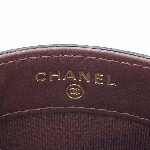 シャネル カードケース クラシック マトラッセ ココマーク AP0213 CHANEL 定期入れ 名刺入れ パスケース 黒
