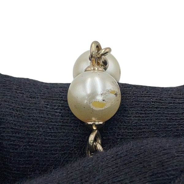 シャネル ネックレス ココマーク フェイクパール ロングネックレス A15C CHANEL アクセサリー