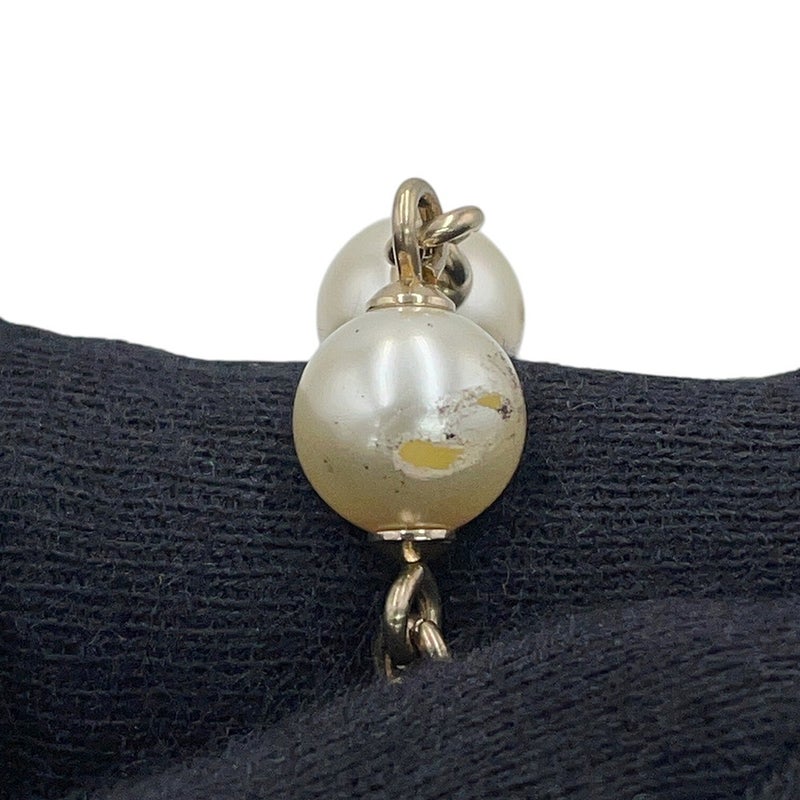 シャネル ネックレス ココマーク フェイクパール ロングネックレス A15C CHANEL アクセサリー