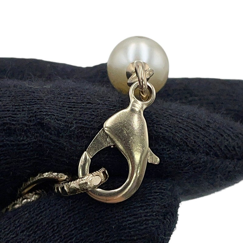 シャネル ネックレス ココマーク フェイクパール ロングネックレス A15C CHANEL アクセサリー