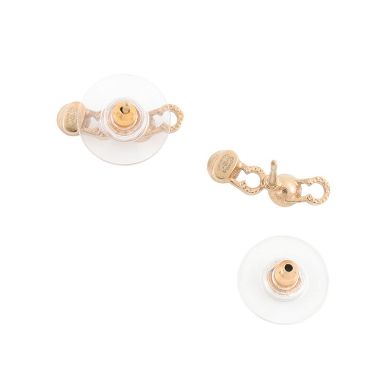 シャネル ピアス COCOロゴ フェイクパール A17P CHANEL アクセサリー