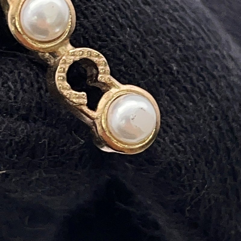 シャネル ピアス COCOロゴ フェイクパール A17P CHANEL アクセサリー