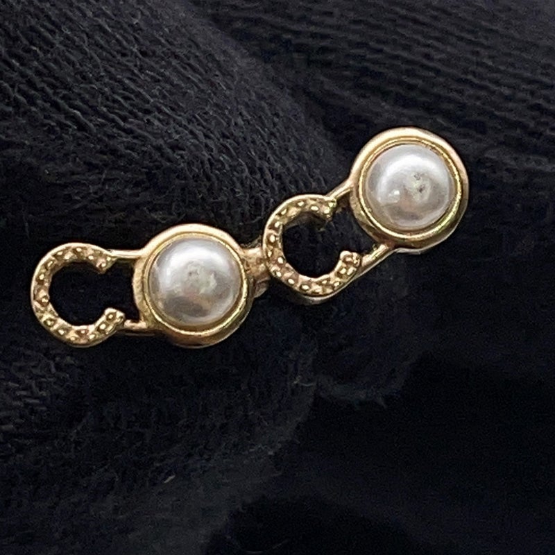 シャネル ピアス COCOロゴ フェイクパール A17P CHANEL アクセサリー