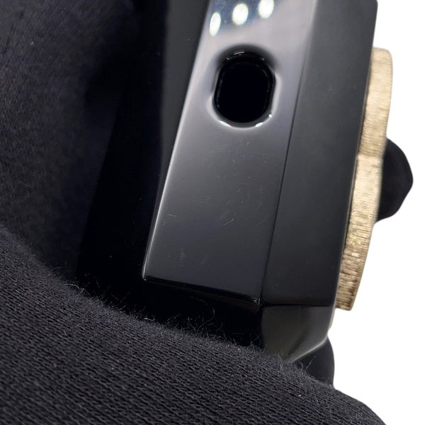 シャネル AirPods Proケース デカココ ラインストーン フェイクパール B21A AB6425 CHANEL イヤホンケース 黒