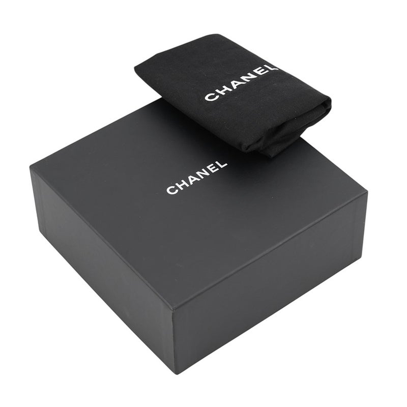 シャネル AirPods Proケース デカココ ラインストーン フェイクパール B21A AB6425 CHANEL イヤホンケース 黒