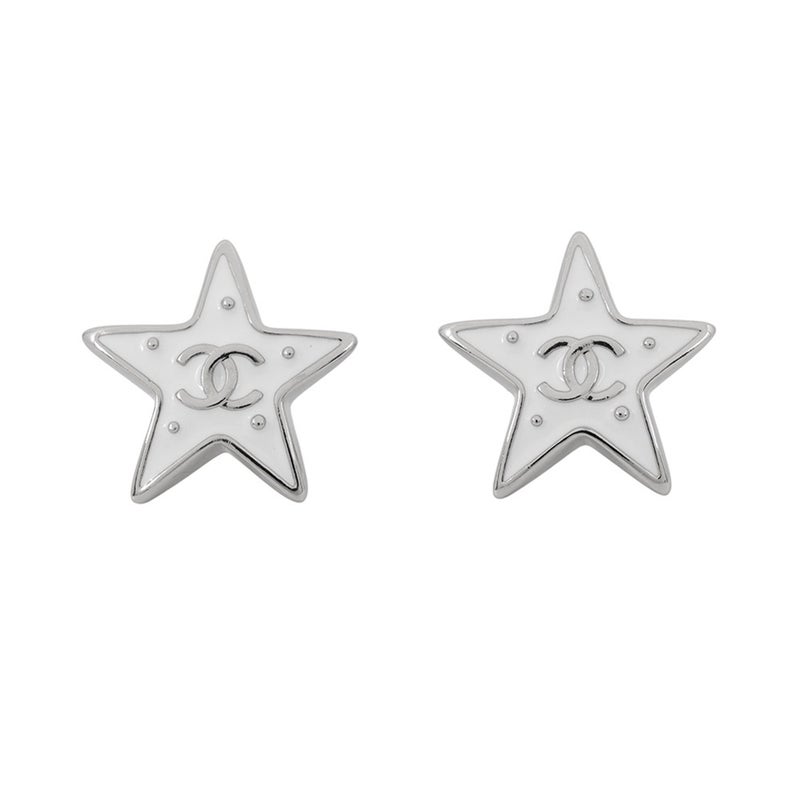 シャネル ピアス コスモ スターピアスココマーク L26 S ABH462 CHANEL アクセサリー 黒