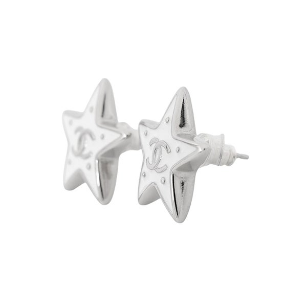 シャネル ピアス コスモ スターピアスココマーク L26 S ABH462 CHANEL アクセサリー 黒
