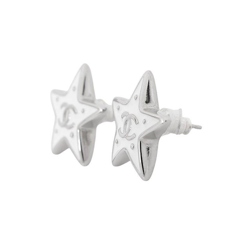 シャネル ピアス コスモ スターピアスココマーク L26 S ABH462 CHANEL アクセサリー 黒
