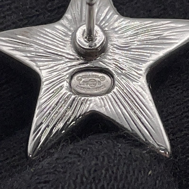 シャネル ピアス コスモ スターピアスココマーク L26 S ABH462 CHANEL アクセサリー 黒