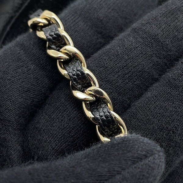シャネル チェーンショルダーバッグ マトラッセ ココマーク キャビアスキン AP4438 CHANEL 黒